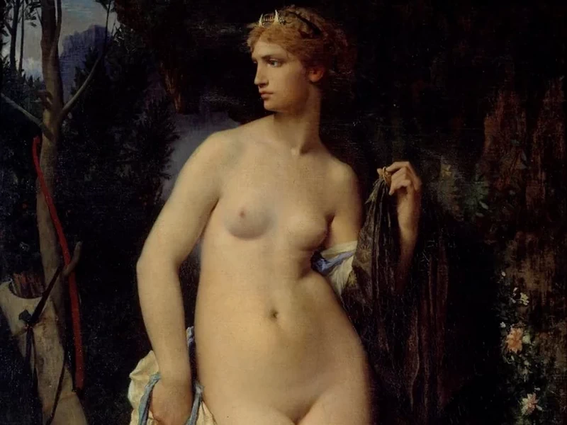 1828-Jules-Élie Delaunay - Diana - Musée d'Orsay, Parig